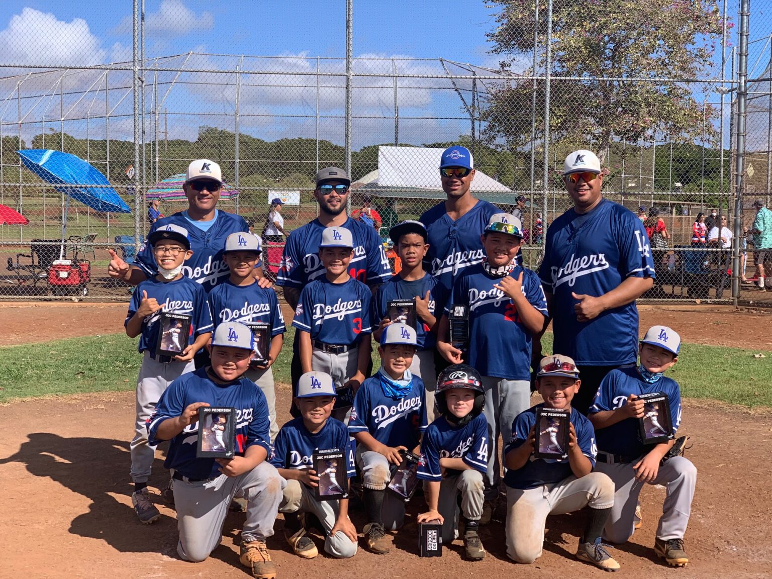 Kado/Dodgers Hawaii 8u Team Wins the Championship Kado Baseball